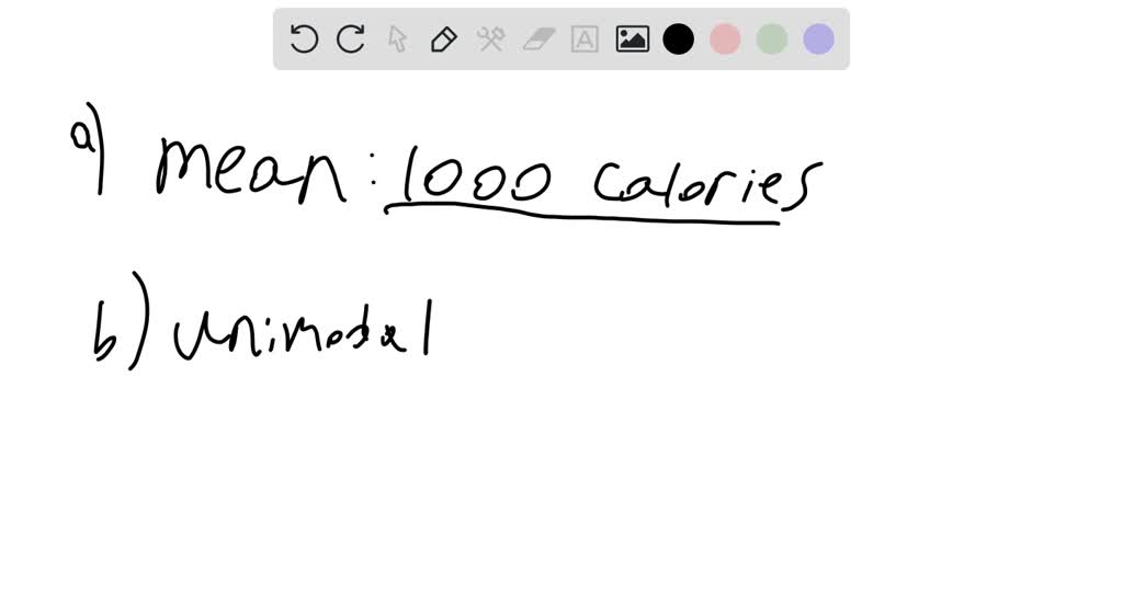 SOLVEDThe New York Times collected data on the number of calories in