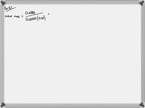 a-0288-mathrmg-sample-of-an-unknown-monoprotic-organic-acid-is-dissolved-in-water-and-titrated-with-
