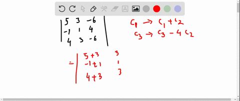 transform-each-determinant-into-one-that-contains-a-row-or-column-with-all-elements-0-but-one-if-p-8