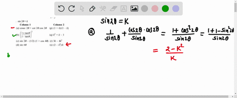 sin-2-thetak-column-1-column-2-a-operatornamecosec-2-thetacot-2-theta-cos-2-theta-p-1k1-k-b-leftfrac