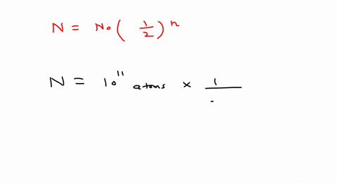 the-half-life-of-a-sample-of-1011-atoms-that-decay-by-alpha-particle-emission-is-10-mathrmmin-how-ma