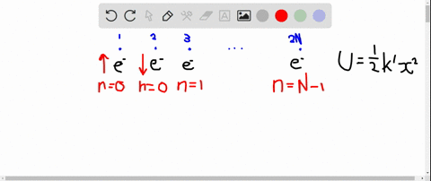 each-of-2n-electrons-mass-m-is-free-to-move-along-the-x-axis-the-potential-energy-function-for-eac-2