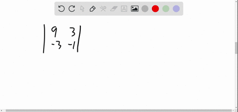 evaluate-each-determinant-see-example-1-leftbeginarrayrr-9-3-3-1-endarrayright