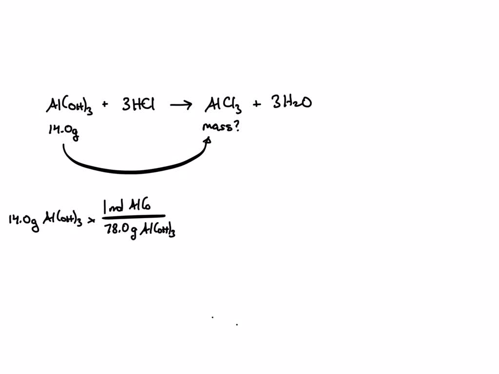 Aluminum hydroxide (Al(OH)3) is often present in antacids to neutralize