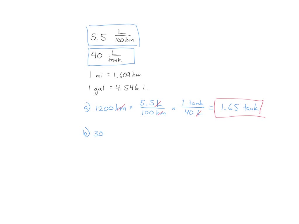 Fuel consumption of a car is the amount of fuel used per unit distance
