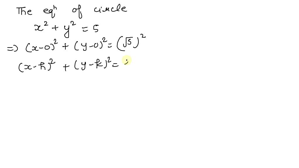 SOLVED:Find the center and radius of the circle, and sketch its graph ...