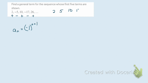 find-a-general-term-for-the-sequence-whose-first-five-terms-are-shown-2-510-1726-ldots
