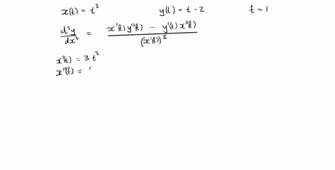 calculate-d2-y-d-x2-at-the-indicated-point-without-eliminating-the-parameter-t-xtt3-quad-ytt-2-quad-