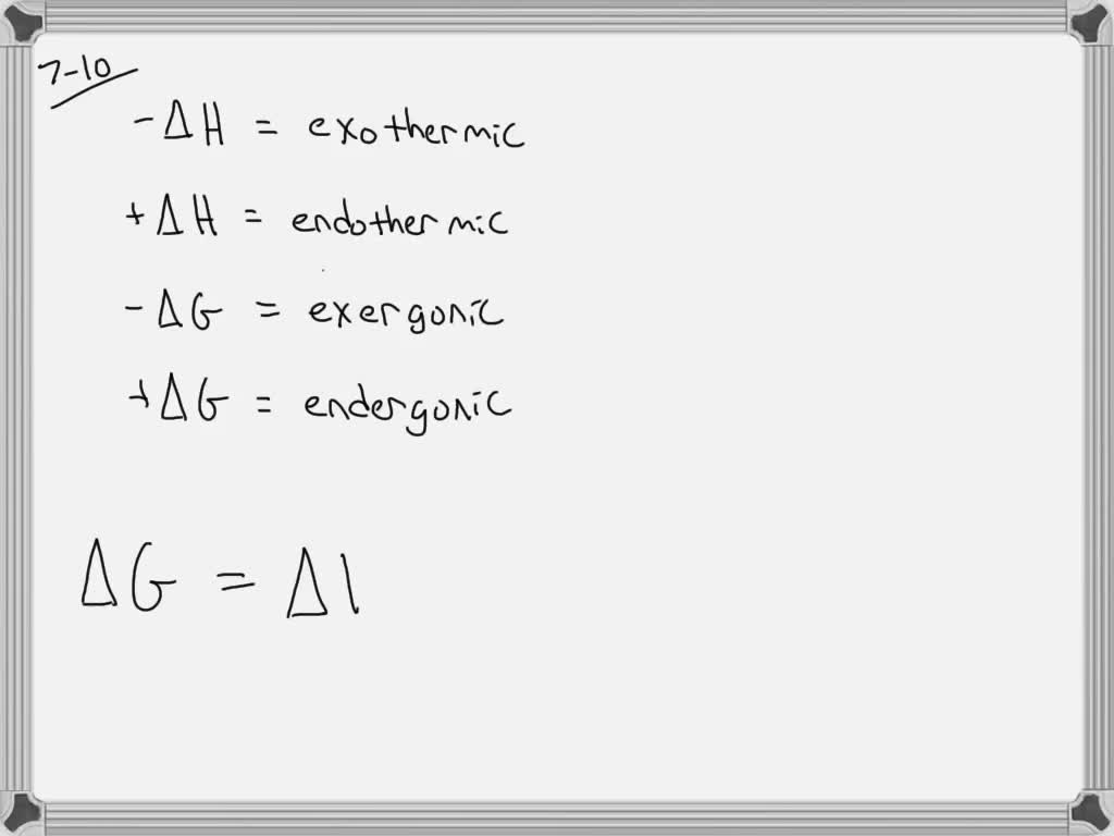 solved-a-chemical-reaction-has-a-negative-enthalpy-and-a-negative