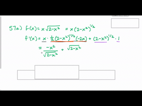 a-if-fx-x-sqrt-2-x2-find-fx-b-check-to-see-that-your-answer-to-part-a-is-reasonable-by-comparing-the