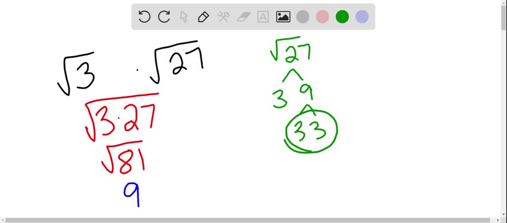 what is the product of 5 and 27