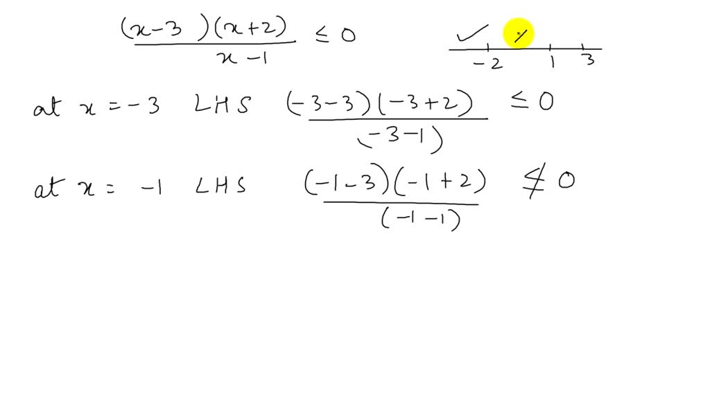 Solved:solve Each Inequality Algebraically. \frac…