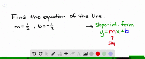 write-an-equation-in-slope-intercept-form-of-the-line-with-the-given-slope-m-and-y-intercept-b-mfrac