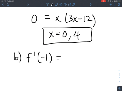 a-find-the-critical-numbers-of-f-if-any-b-find-the-open-intervals-on-which-the-function-is-increas-6