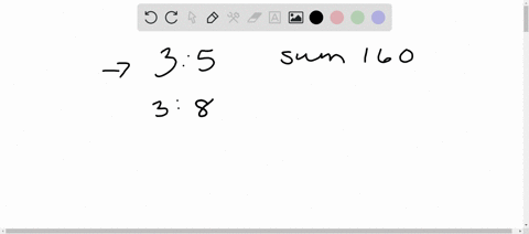find-two-numbers-in-the-ratio-of-3-to-5-whose-sum-is-160-hint-use-n-and-160-n-to-represent-the-two-n