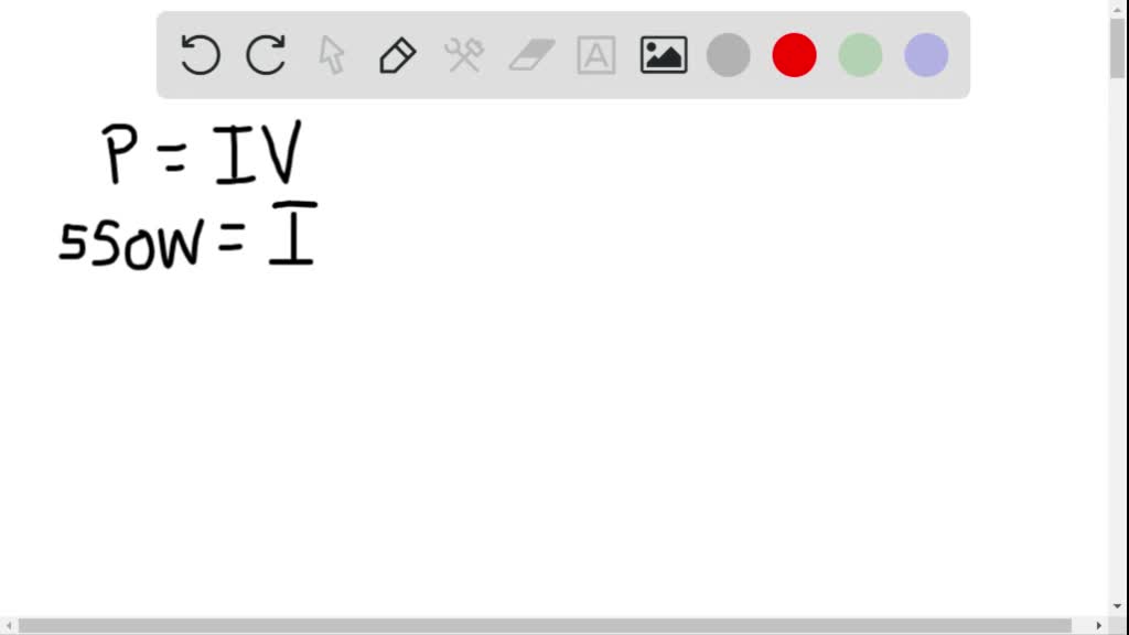 SOLVEDA 550W toaster oven is connected to a 110V wall outlet. Which