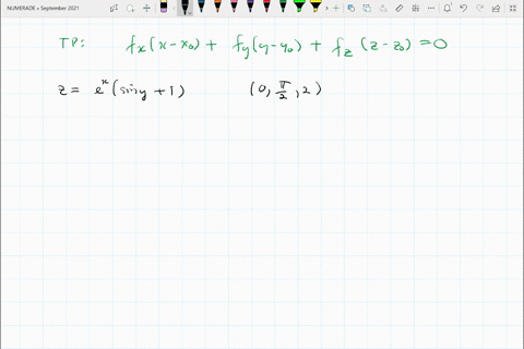 find-an-equation-of-the-tangent-plane-to-the-surface-at-the-given-point-zexsin-y1-quadleft0-fracpi2-