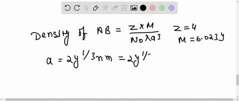 a-compound-a-b-has-rock-salt-type-structure-the-formula-weight-of-a-b-is-6023-y-amu-and-the-closest-