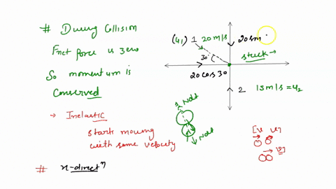two-hockey-pucks-approach-each-other-as-shown-in-eigure-mathrmp-724-puck-1-has-an-initial-speed-of-2