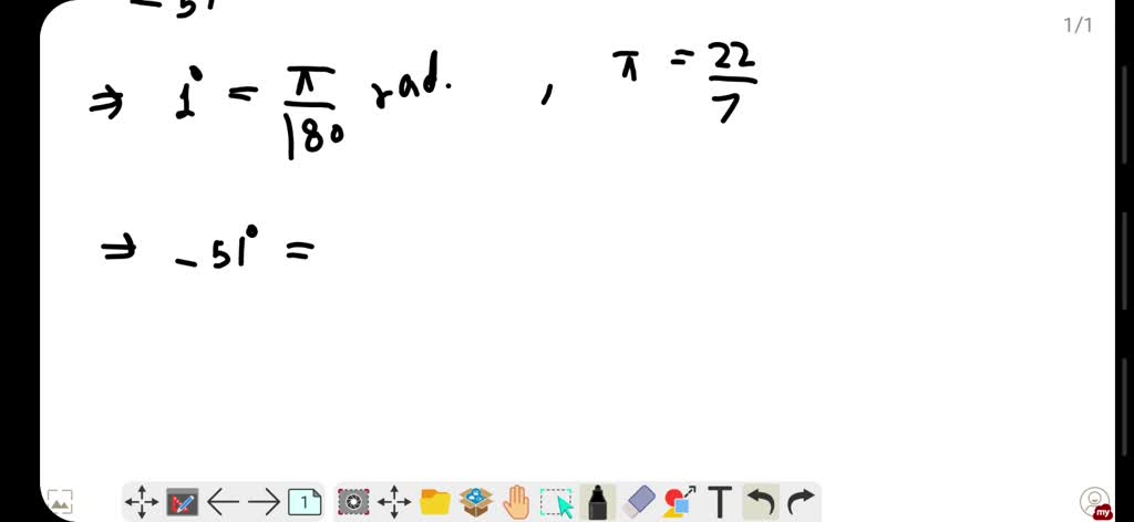 SOLVED:In Problems 53-58, convert each angle in radians to degrees ...