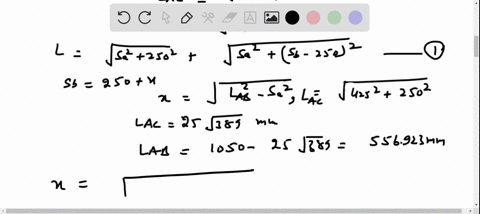 the-rod-of-the-fixed-hydraulic-cylinder-is-moving-to-the-left-with-a-speed-of-100-mathrmmm-mathrms-a