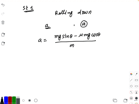 statement-1-when-a-round-body-is-rolling-down-on-an-inclined-plane-acceleration-is-always-independen