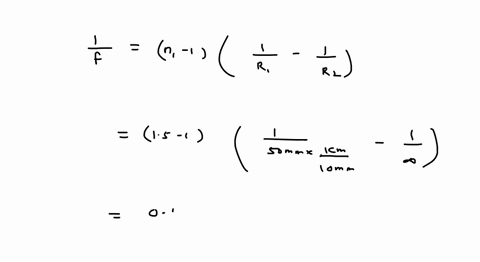 determine-the-focal-length-in-air-of-a-thin-spherical-planar-convex-lens-having-a-radius-of-curvatur