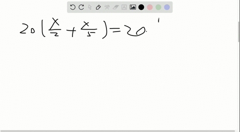 solve-each-equation-and-check-fracx2fracx5frac54