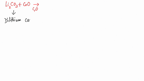 identify-the-likely-products-of-the-reactions-a-mathrmli_2-mathrmco_3mathrmcoo-stackrel800circ-mathr