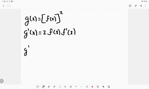 use-the-product-rule-to-show-that-if-f-is-differentiable-then-gxfx2-quad-has-derivative-quad-gprimex