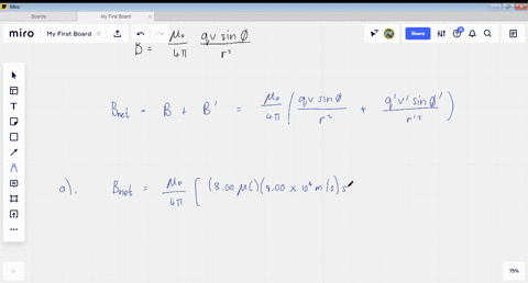 a-pair-of-point-charges-q800-mu-mathrmc-and-qprime-500-mu-mathrmc-are-moving-as-shown-in-fig-mathrmp