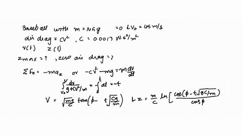 a-baseball-with-m145-mathrmg-is-thrown-directly-upward-from-the-initial-position-z0-and-v_045-mathrm