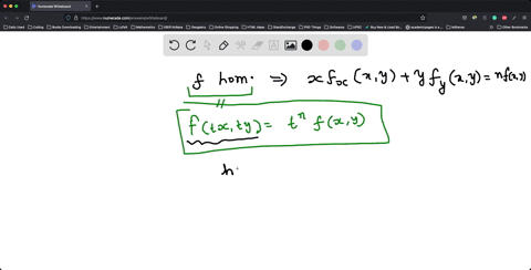 show-that-if-fx-y-is-homogeneous-of-degree-n-then-x-f_xx-yy-f_yx-yn-fx-y