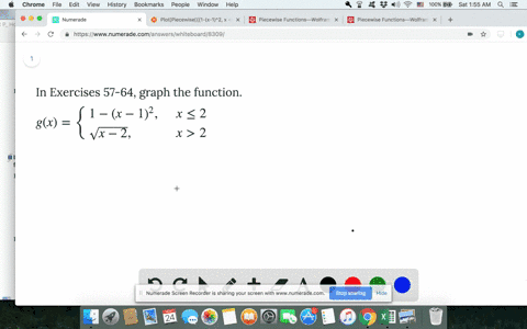 in-exercises-57-64-graph-the-function-gx-left-beginarrayll-1-x-12-mbox-x-leq-2-sqrtx-2-mbox-x-2-enda