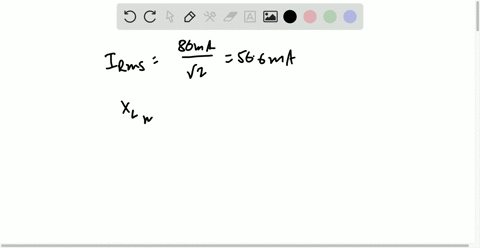 an-inductor-is-connected-to-a-200-hz-power-supply-that-produces-a-500-v-rms-voltage-what-inductance-