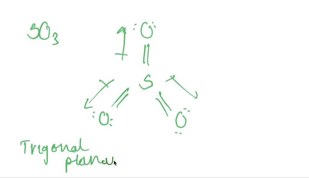 SOLVED:What makes the molecule of SO3 nonpolar?