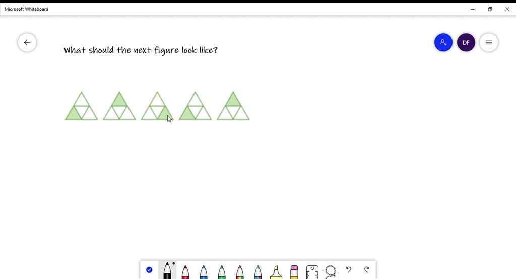 SOLVED:Draw the next figure in each pattern.