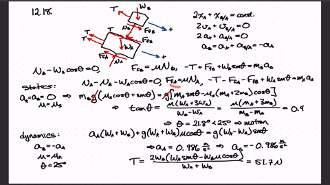 block-a-has-a-mass-of-40-mathrmkg-and-block-b-has-a-mass-of-8-mathrmkg-the-coefficients-of-friction-
