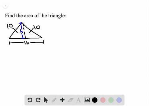 in-exercises-1-20-find-the-area-of-each-figure-an-isosceles-triangle-with-sides-1010-and-16