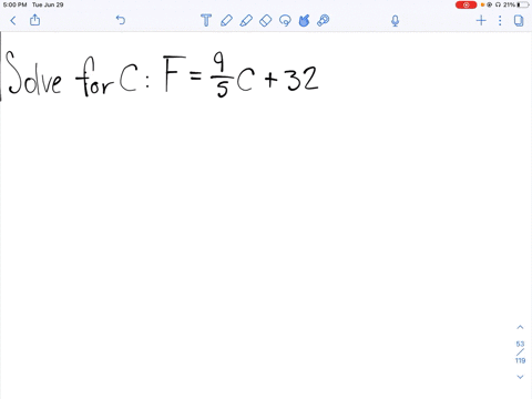solve-problems-for-the-indicated-variable-ffrac95-c32-for-c