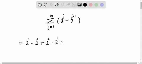 evaluate-the-given-telescoping-sums-sum_j1mleft2j-2j-1right-3