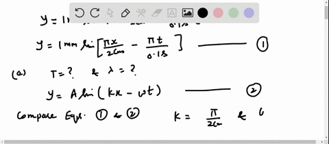 a-wave-is-described-by-the-equation-y10-mathrmmm-sin-pileftfracx20-mathrmcm-fract001-mathrmsright-a-
