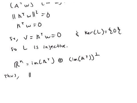 if-a-is-any-matrix-show-that-the-linear-transformation-lvecxa-vecx-from-operatornameimleftatright-to