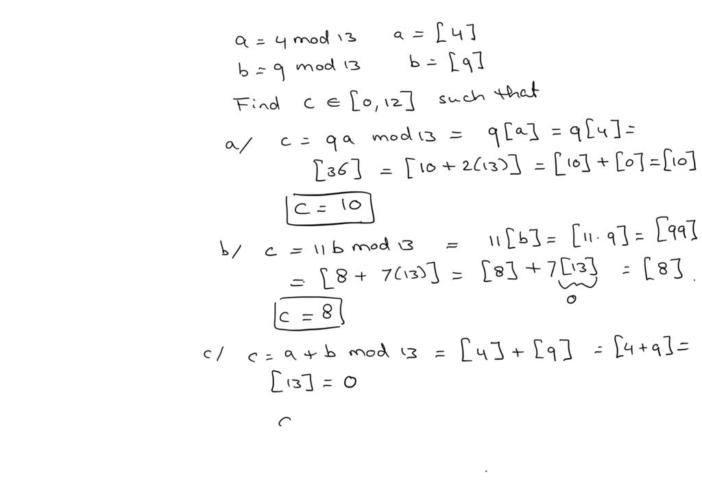 A Show That The System Of Simultaneous Linear Congruences A X B Y ≡c M C X D Y ≡f M Has A