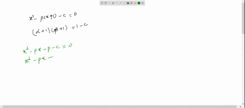 if-alpha-and-beta-are-the-roots-of-x2-px1-c0-show-that-alpha1beta11-c-hence-prove-that-fracalpha22-a