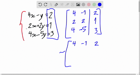use-matrices-to-solve-the-system-leftbeginarrayl-4-x-quad-y2-2-x2-y1-4-x-5-y3-endarrayright
