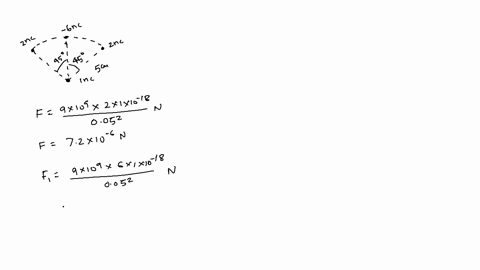 what-are-the-magnitude-and-direction-of-the-force-on-the-10-nc-charge-at-the-bottom-of-figure-p205-l