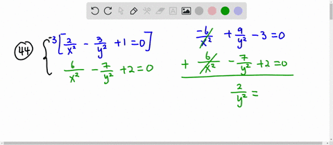 in-problems-25-54-solve-each-system-use-any-method-you-wish-44-leftbeginarraylfrac2x2-frac3y210-frac