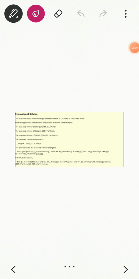 calculate-the-standard-molar-entropy-change-delta_r-scirc-for-each-of-the-following-reactions-at-25c