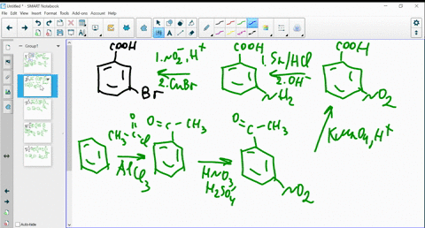 how-would-you-prepare-the-following-compounds-from-benzene-using-a-diazonium-replacement-reaction-in